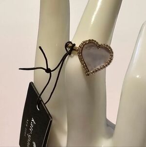 Kate Spade Take Heart Ring Size 7